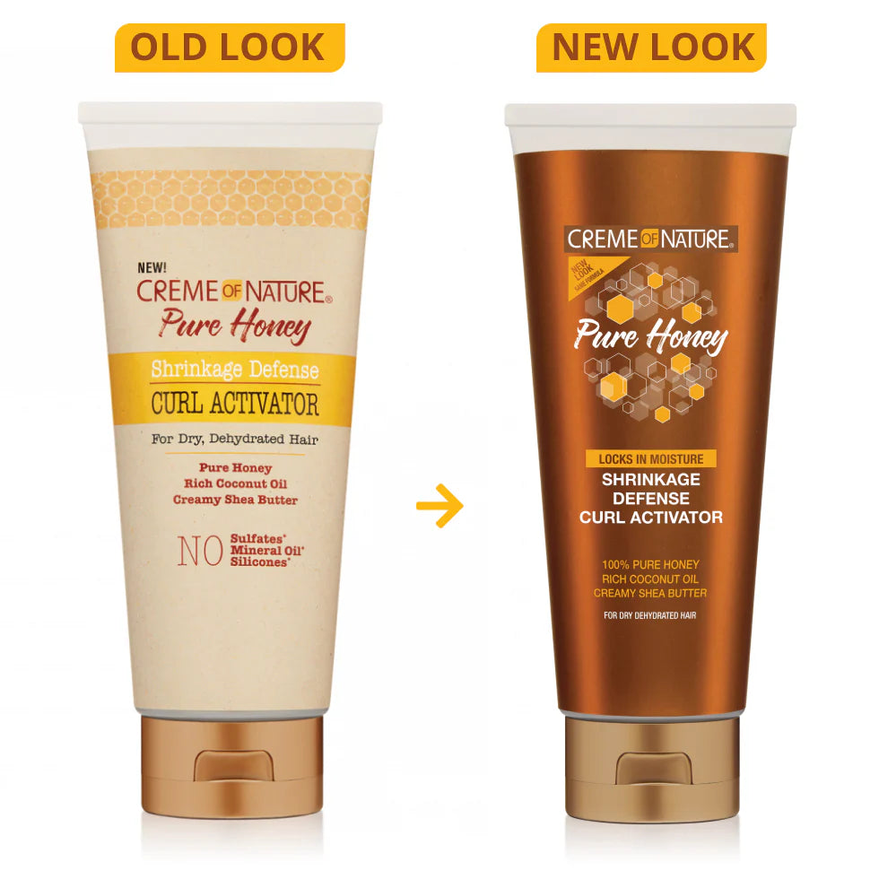 Creme of Nature Pure Honey Shrinkage Defense Curl Activator 10.5oz